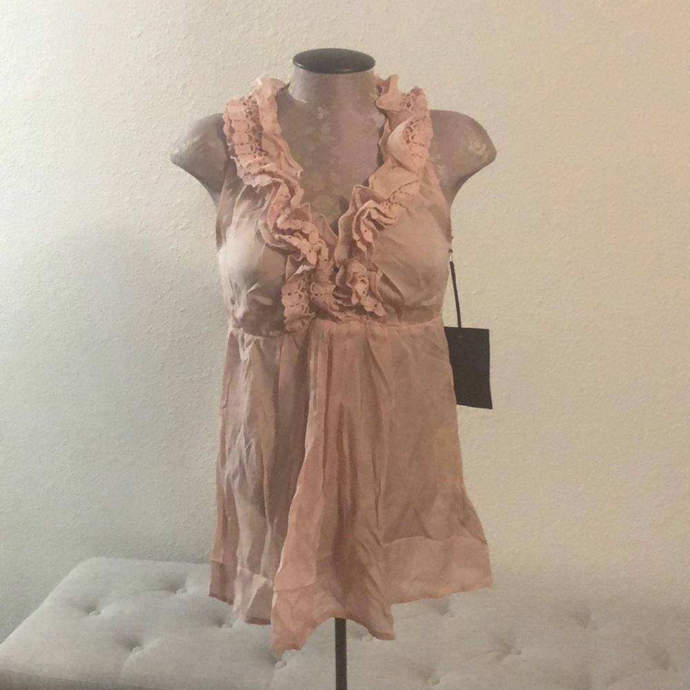 Pink blouse